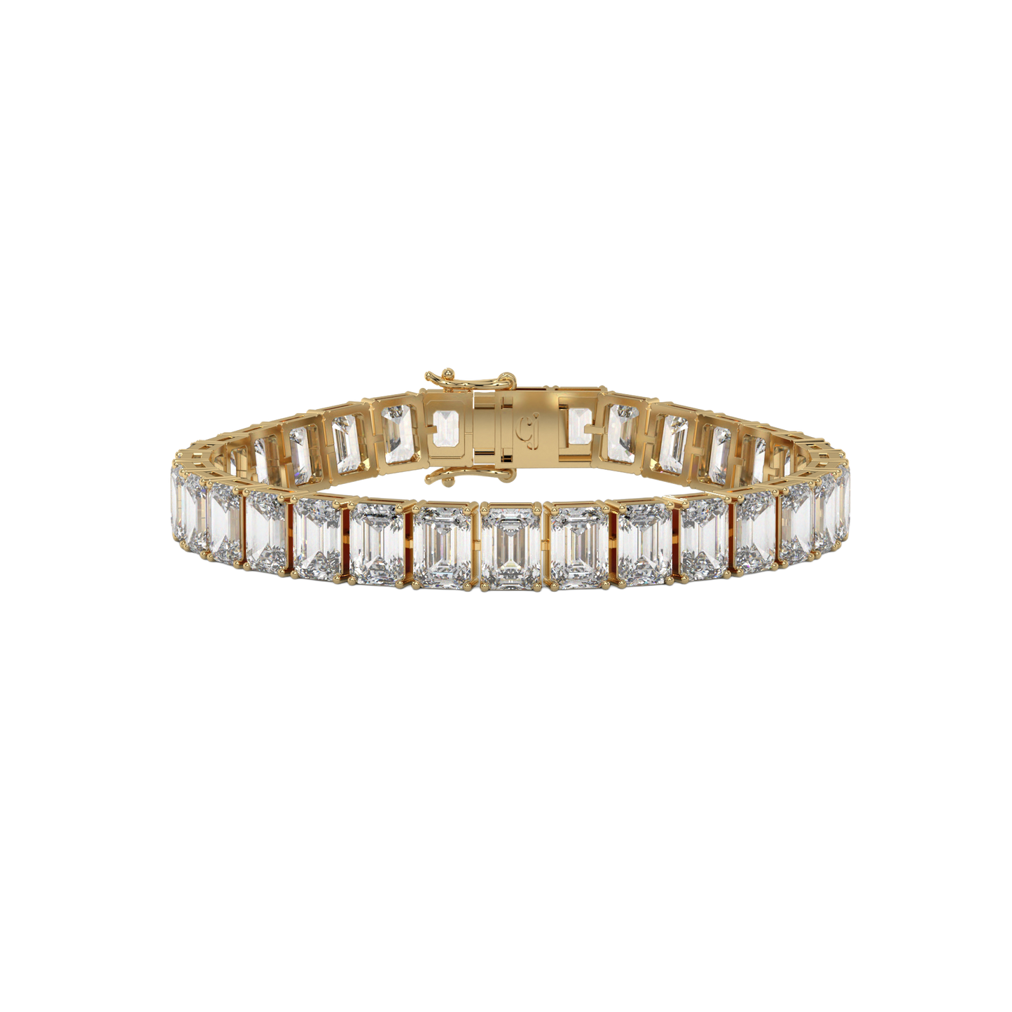 Emerald Illusion Tennis Bracelet CaratLink