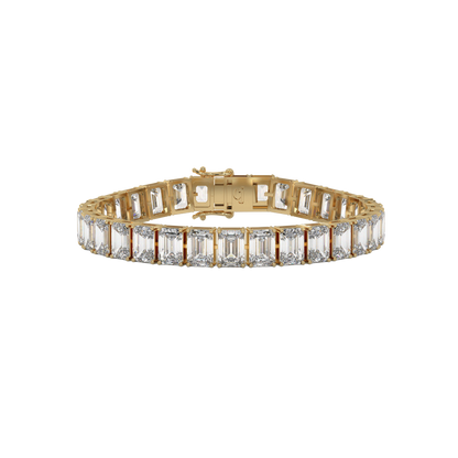 Emerald Illusion Tennis Bracelet CaratLink