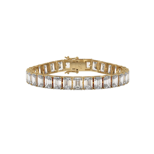 Emerald Illusion Tennis Bracelet CaratLink