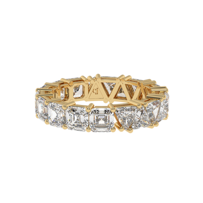 Luxe Asscher-Trillion Eternity Band Caratlink