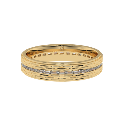 Auric Linea Baguette Band