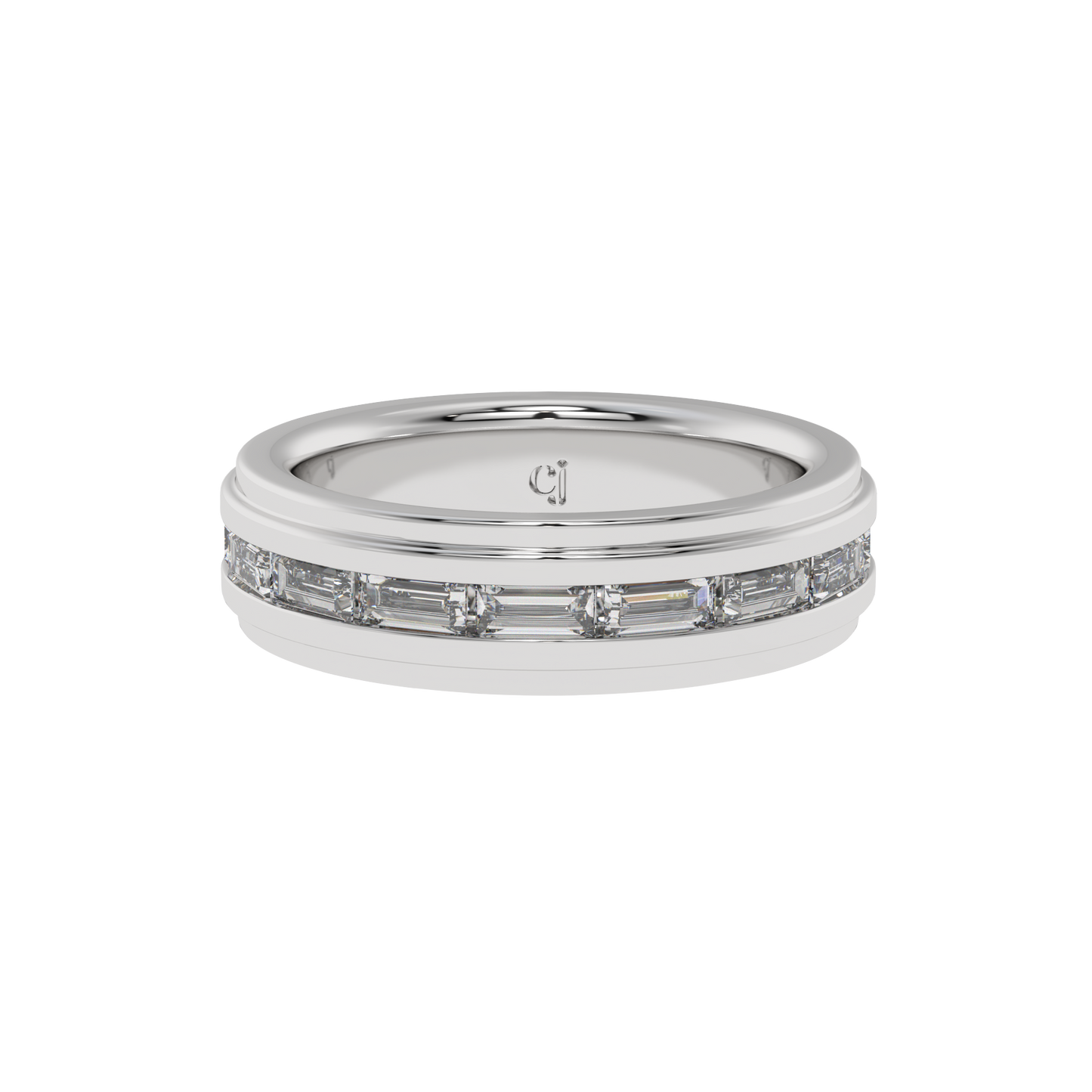 Majestic Baguette Channel Band Caratlink