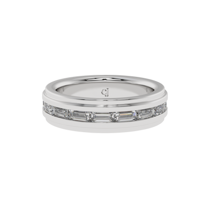 Majestic Baguette Channel Band Caratlink