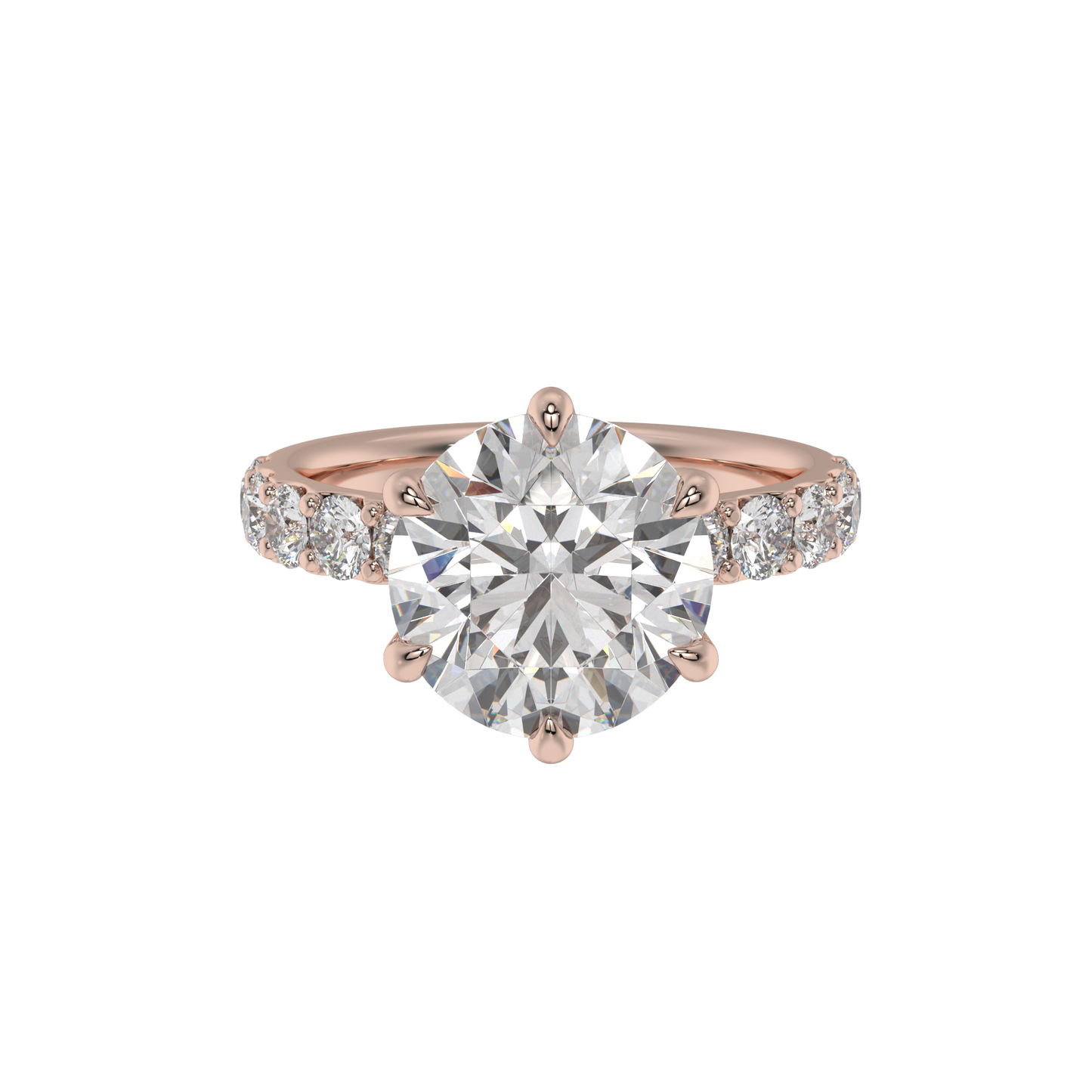 Aurora Crown Diamond Ring - Caratlink