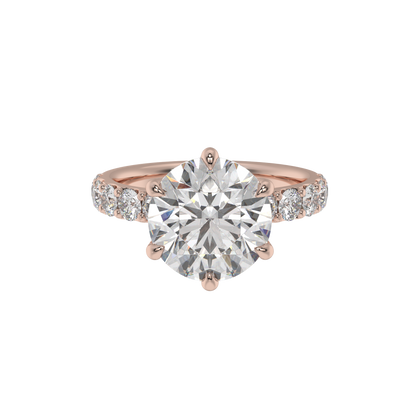 Aurora Crown Diamond Ring - Caratlink