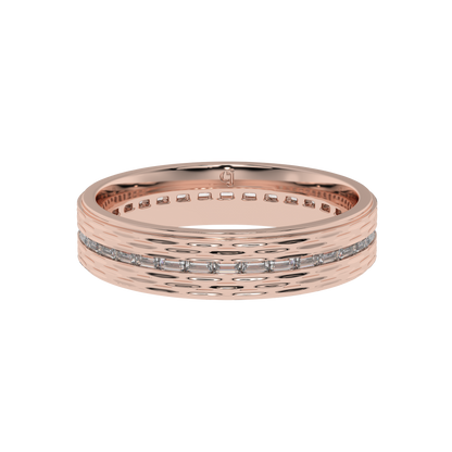 Auric Linea Baguette Band