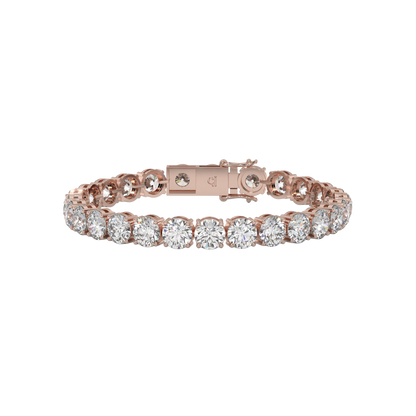 Round Brilliant Diamond Tennis Bracelet Caratlink