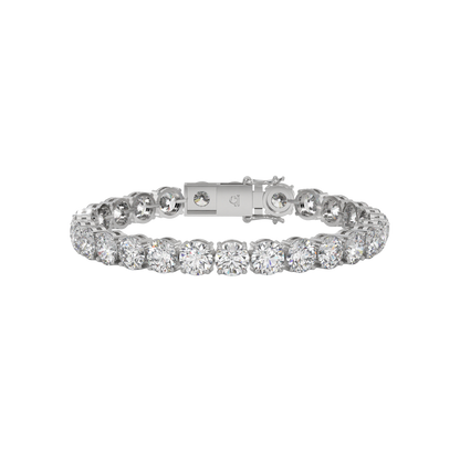 Round Brilliant Diamond Tennis Bracelet Caratlink