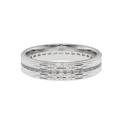 Auric Linea Baguette Band