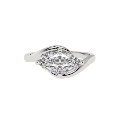 Enchanted Twist Marquise Ring - Caratlink