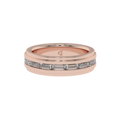 Majestic Baguette Channel Band Caratlink