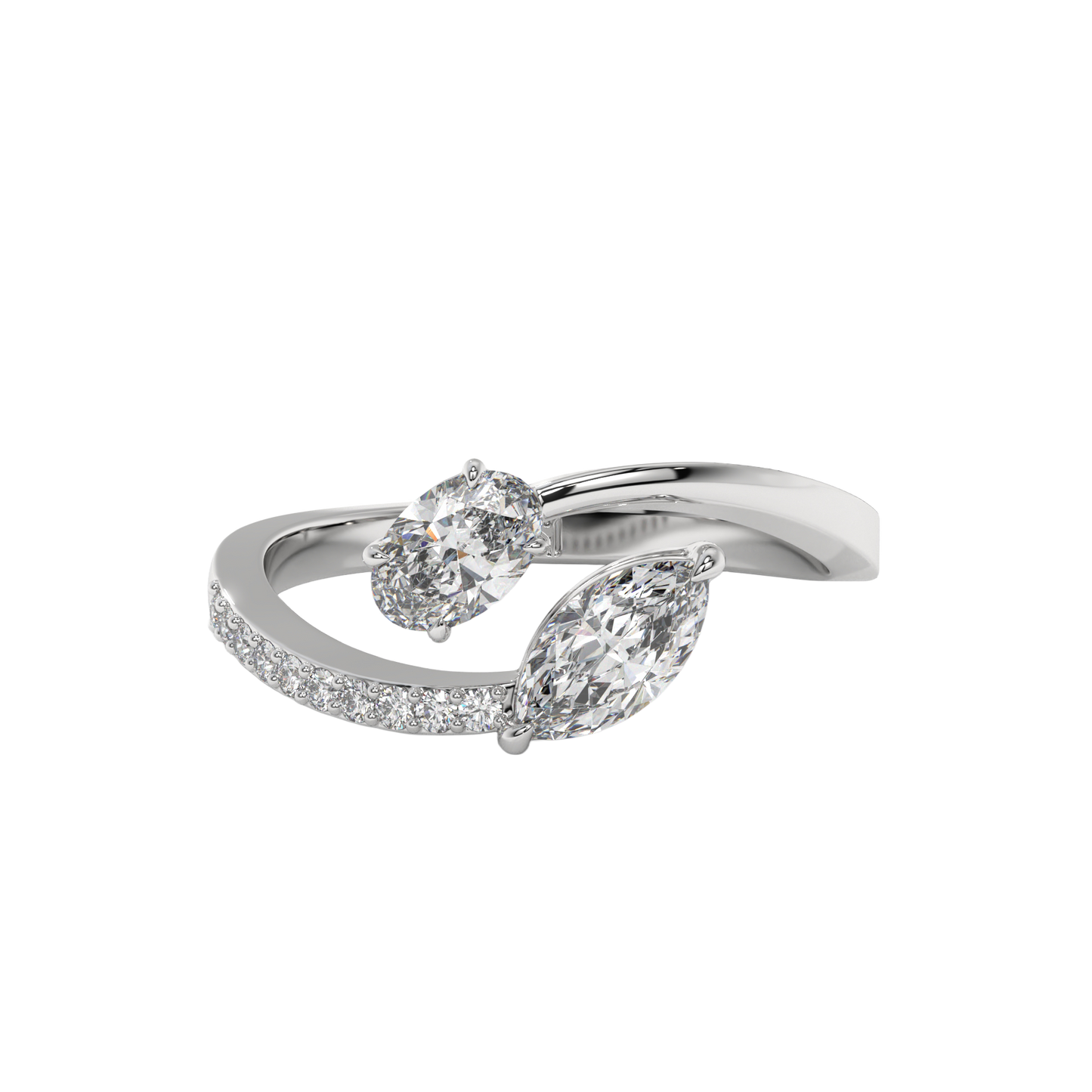 Twin Radiance Diamond Ring Caratlink