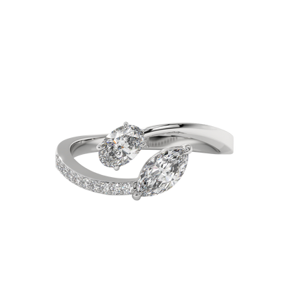 Twin Radiance Diamond Ring Caratlink