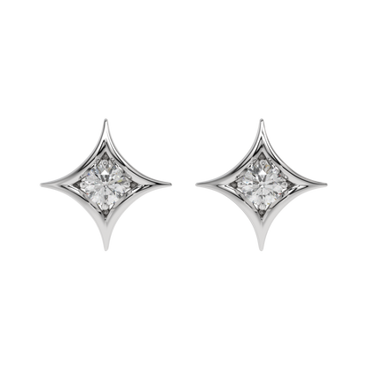 Starlight Solitaire Studs CaratLink