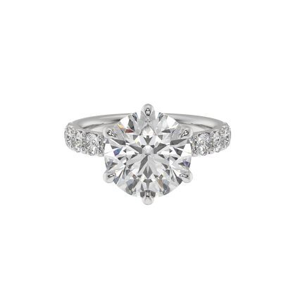 Aurora Crown Diamond Ring - Caratlink