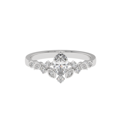 Vintage Tiara Oval Ring - Caratlink