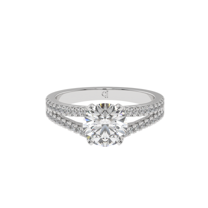 Celestia Split Shank Ring - Caratlink