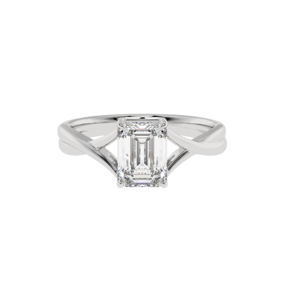 Twisted Harmony Emerald Ring - Caratlink