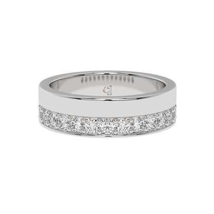 Lustro Channel Diamond Band Caratlink