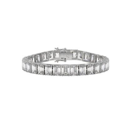 Emerald Illusion Tennis Bracelet CaratLink