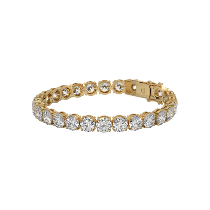 Round Brilliant Diamond Tennis Bracelet Caratlink