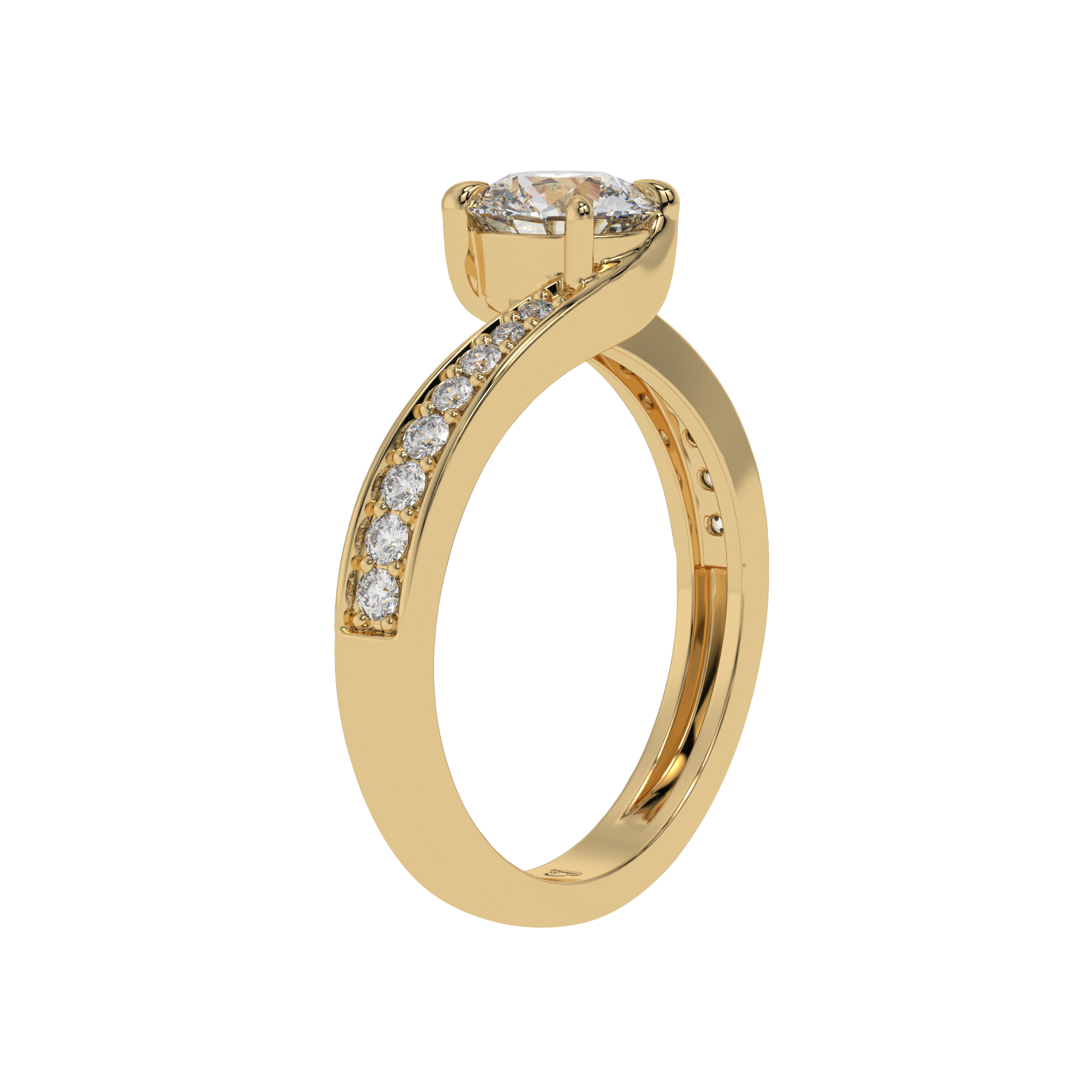 Twisted Elegance Ring - Caratlink