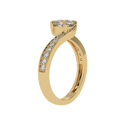 Twisted Elegance Ring - Caratlink