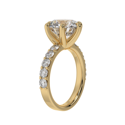 Aurora Crown Diamond Ring - Caratlink