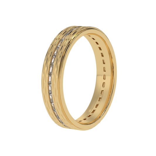 Auric Linea Baguette Band