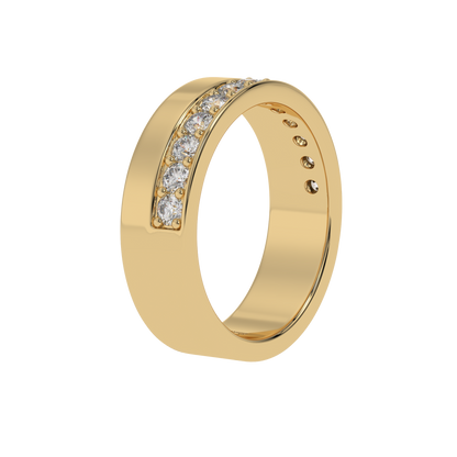 Lustro Channel Diamond Band Caratlink