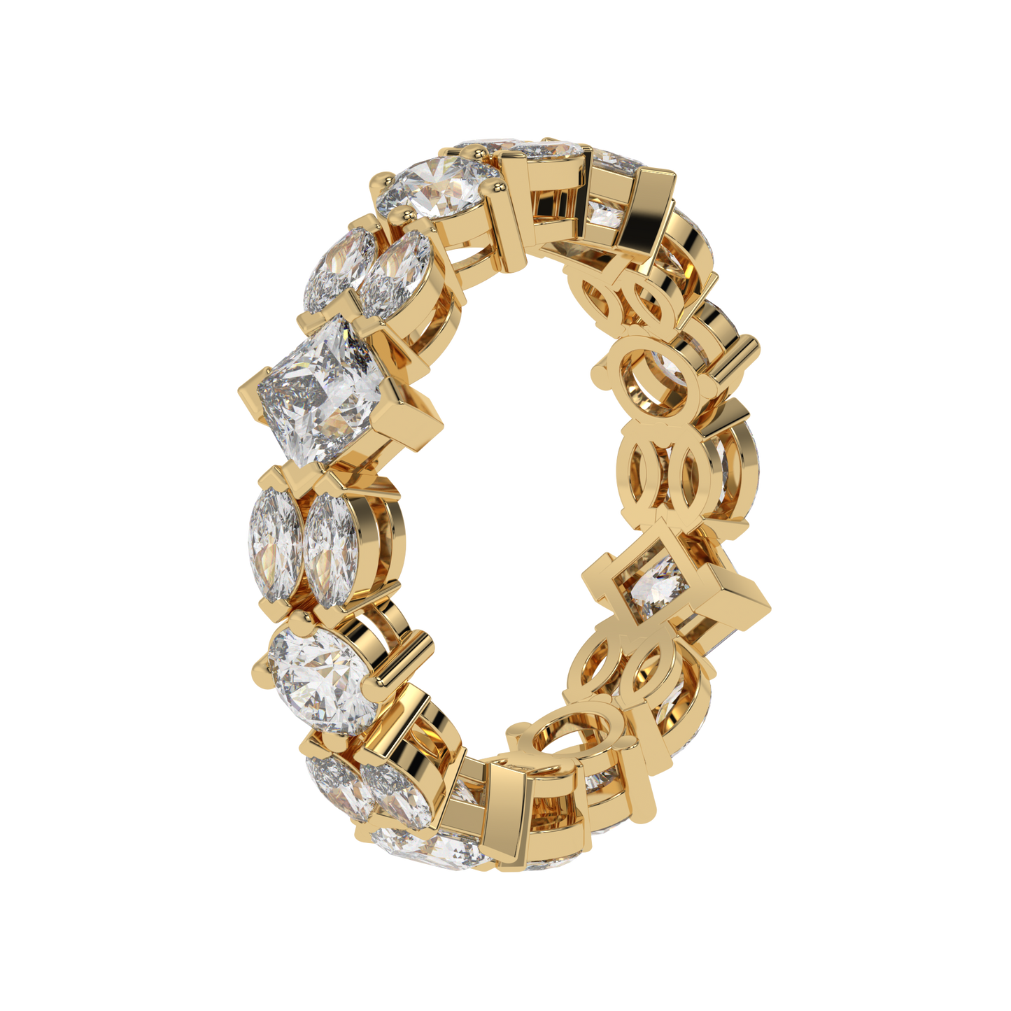 Luxury Mixed Shape Diamond Ring Caratlink