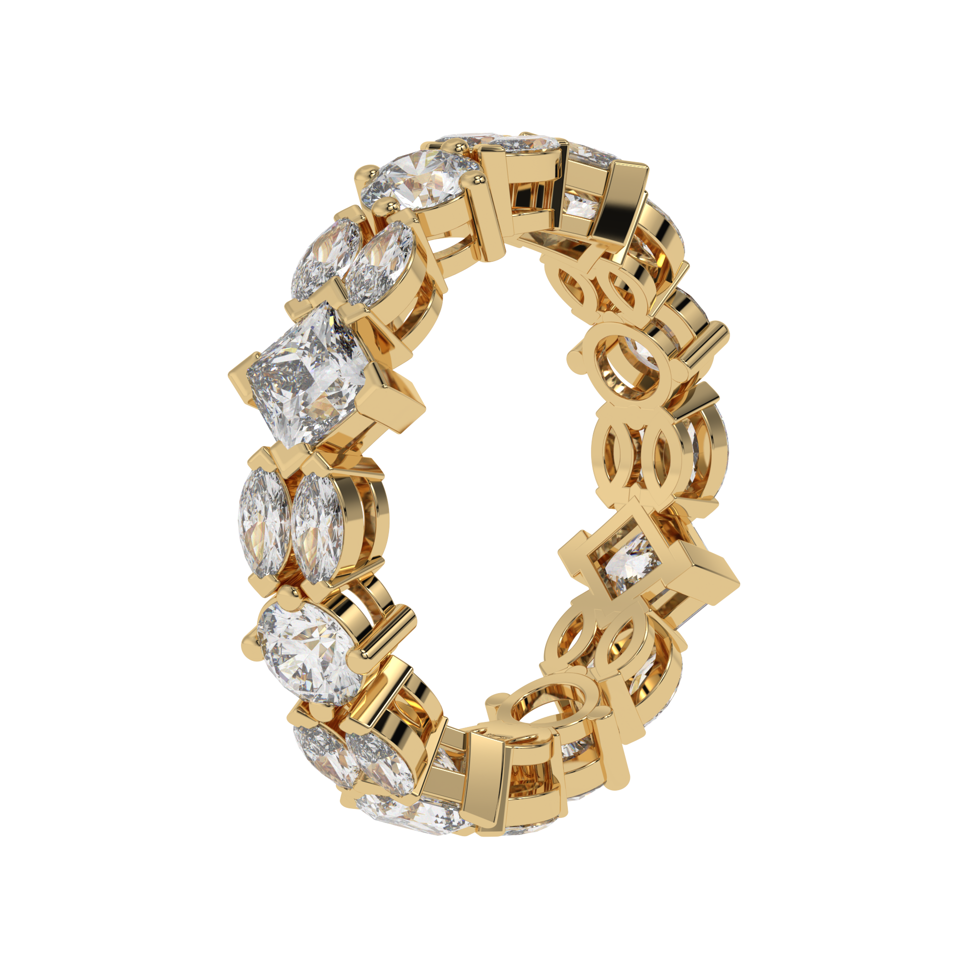 Luxury Mixed Shape Diamond Ring Caratlink