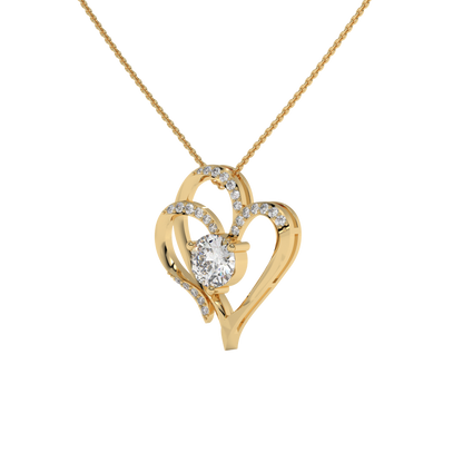 Eternal Heart Pendant Carat Link Jewels