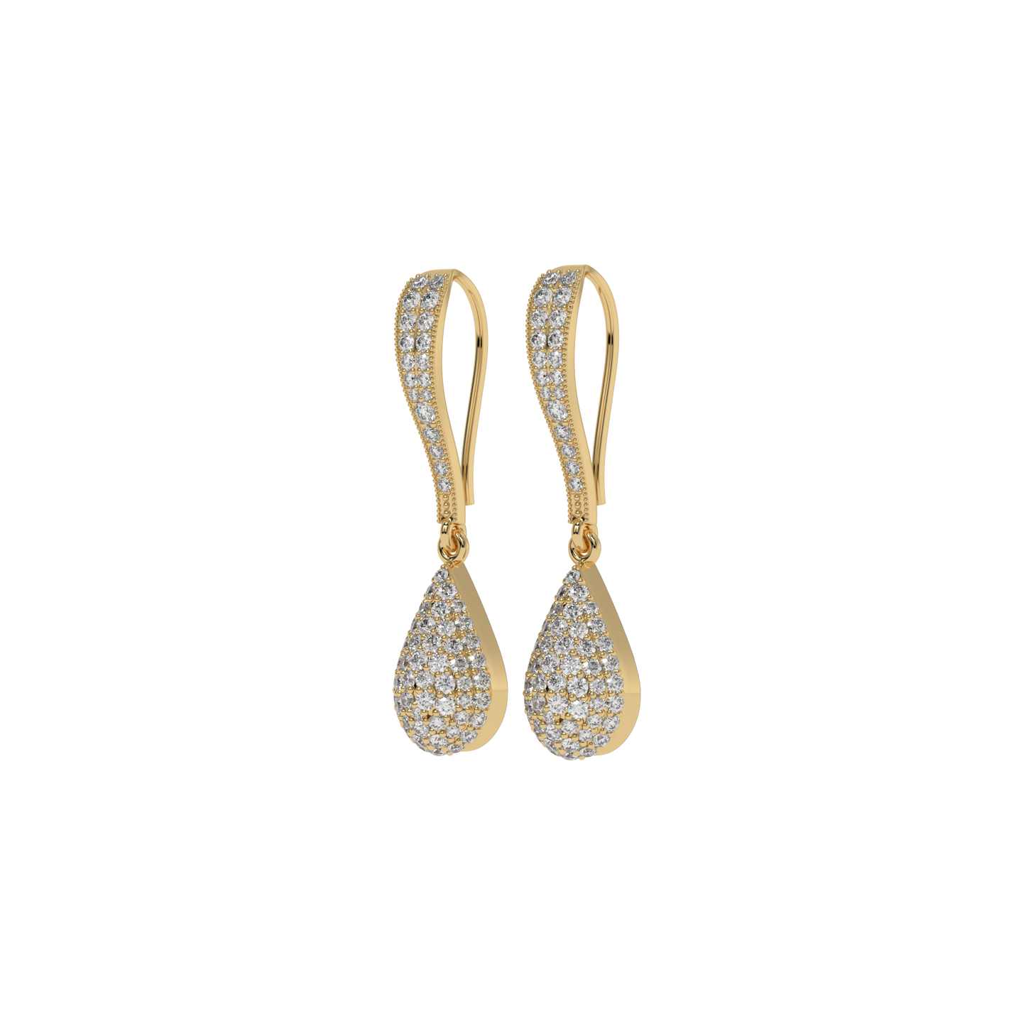 Sparkling Grace Drop Earrings Caratlink