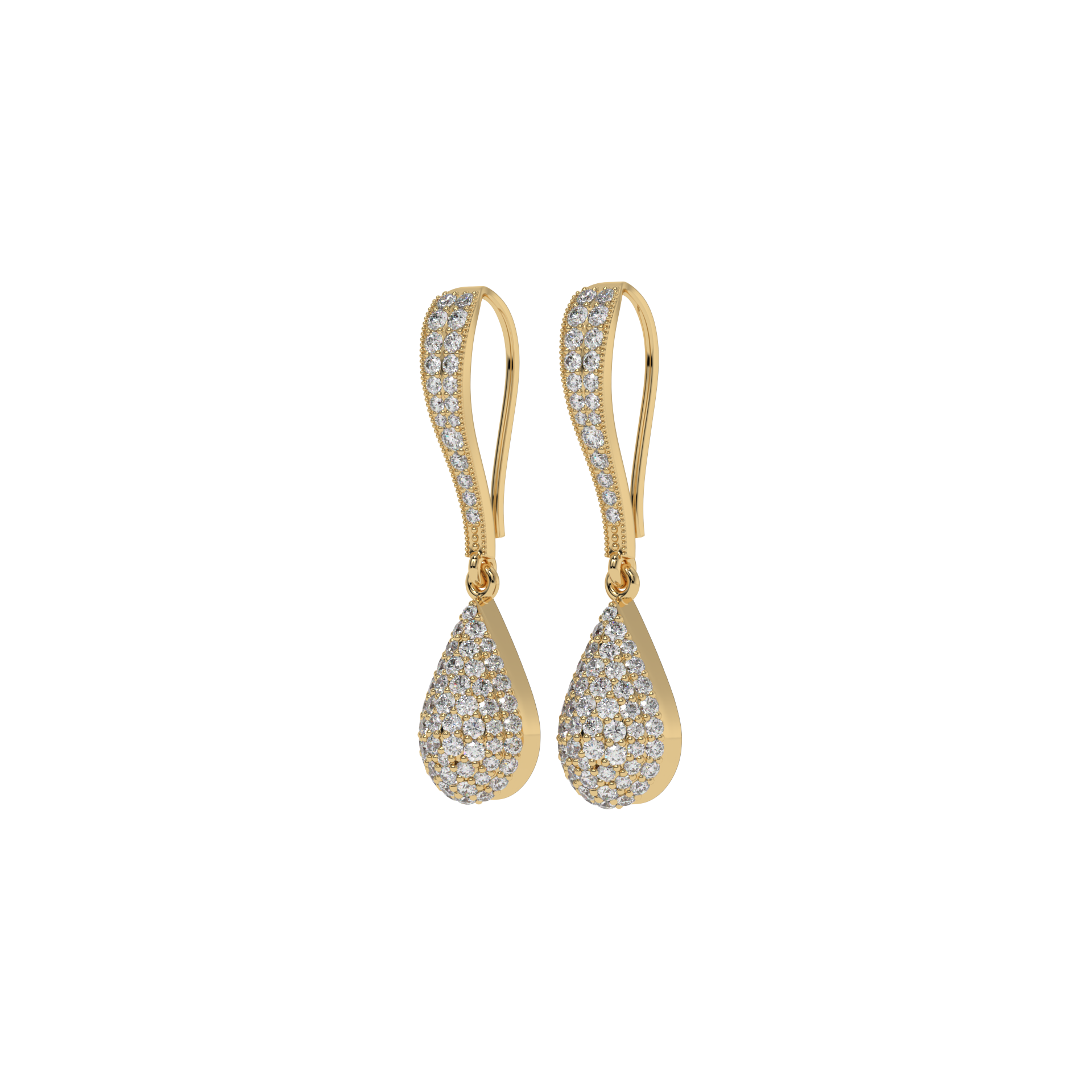 Sparkling Grace Drop Earrings Caratlink