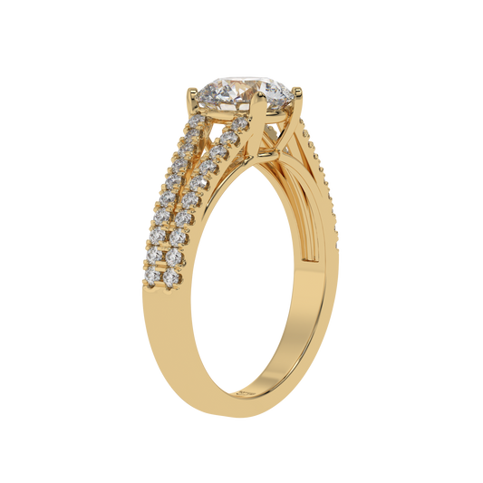Celestia Split Shank Ring - Caratlink