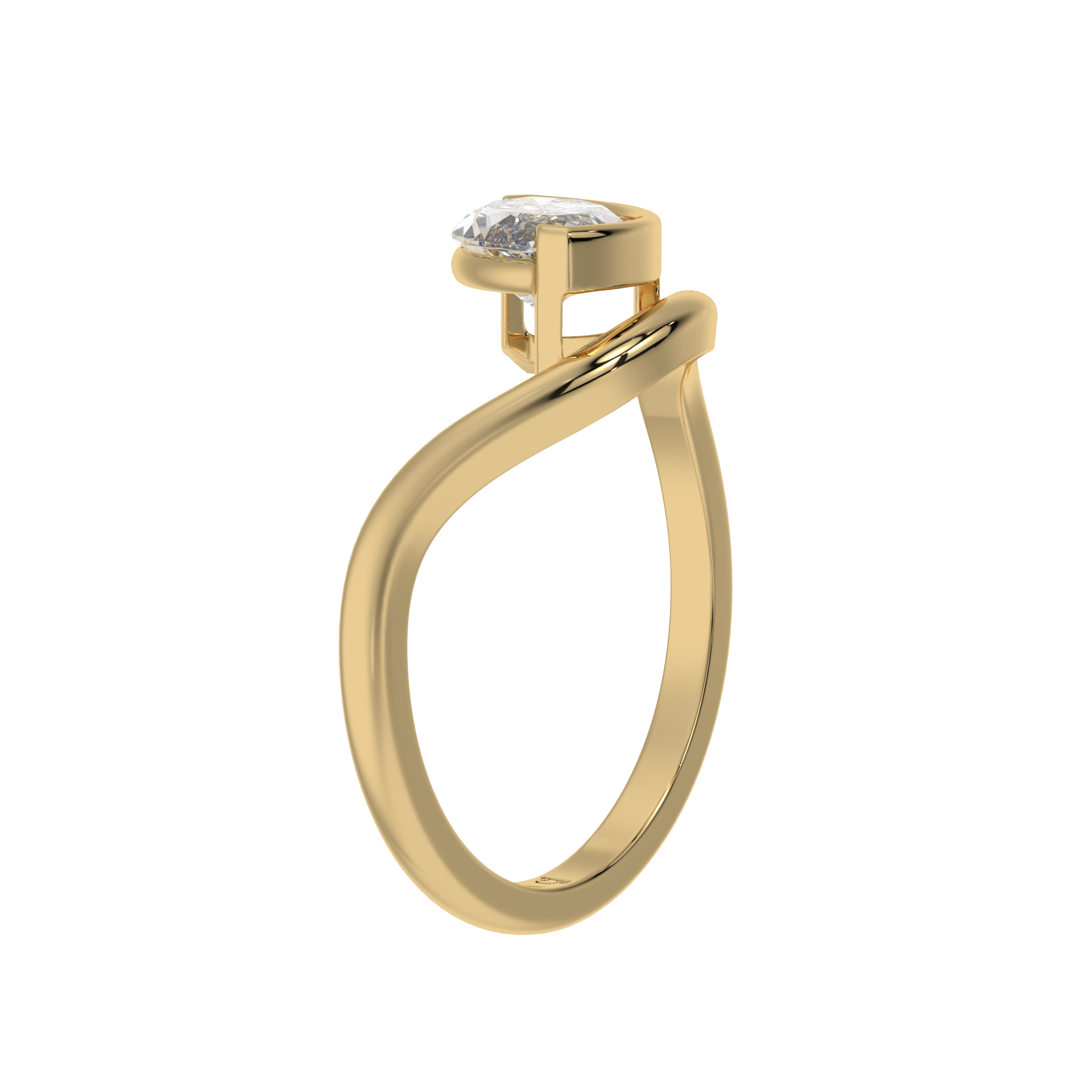 Whisper Wave Marquise Ring - Caratlink