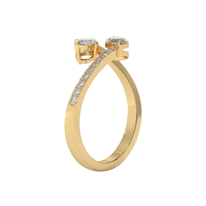Twin Radiance Diamond Ring Caratlink