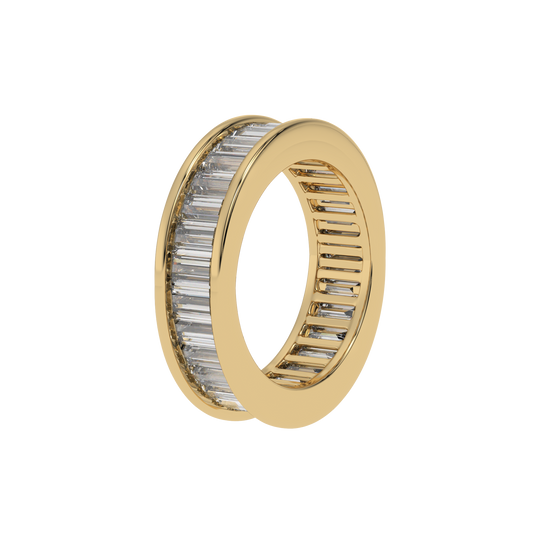 Eterna Baguette Diamond Band
