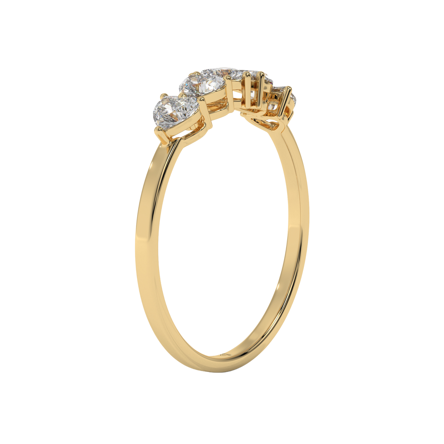 Hearts in Harmony Ring CaratLink