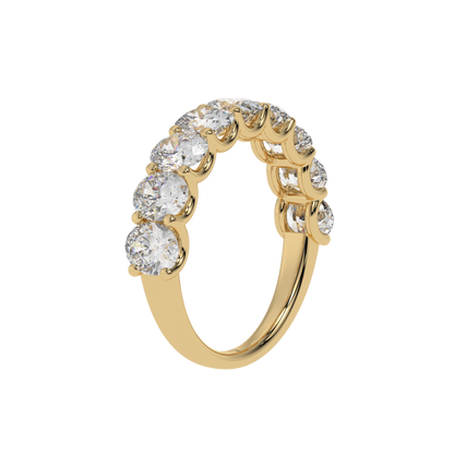 Oval Harmony Diamond iternity band