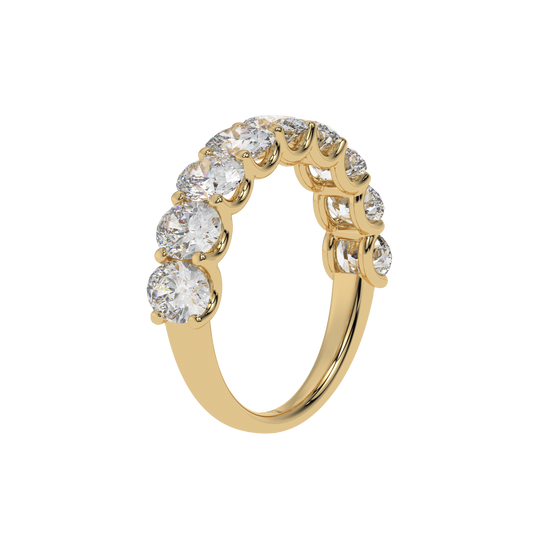 Oval Harmony Diamond iternity band