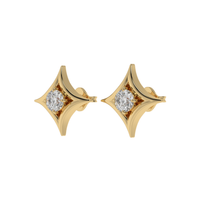 Starlight Solitaire Studs CaratLink