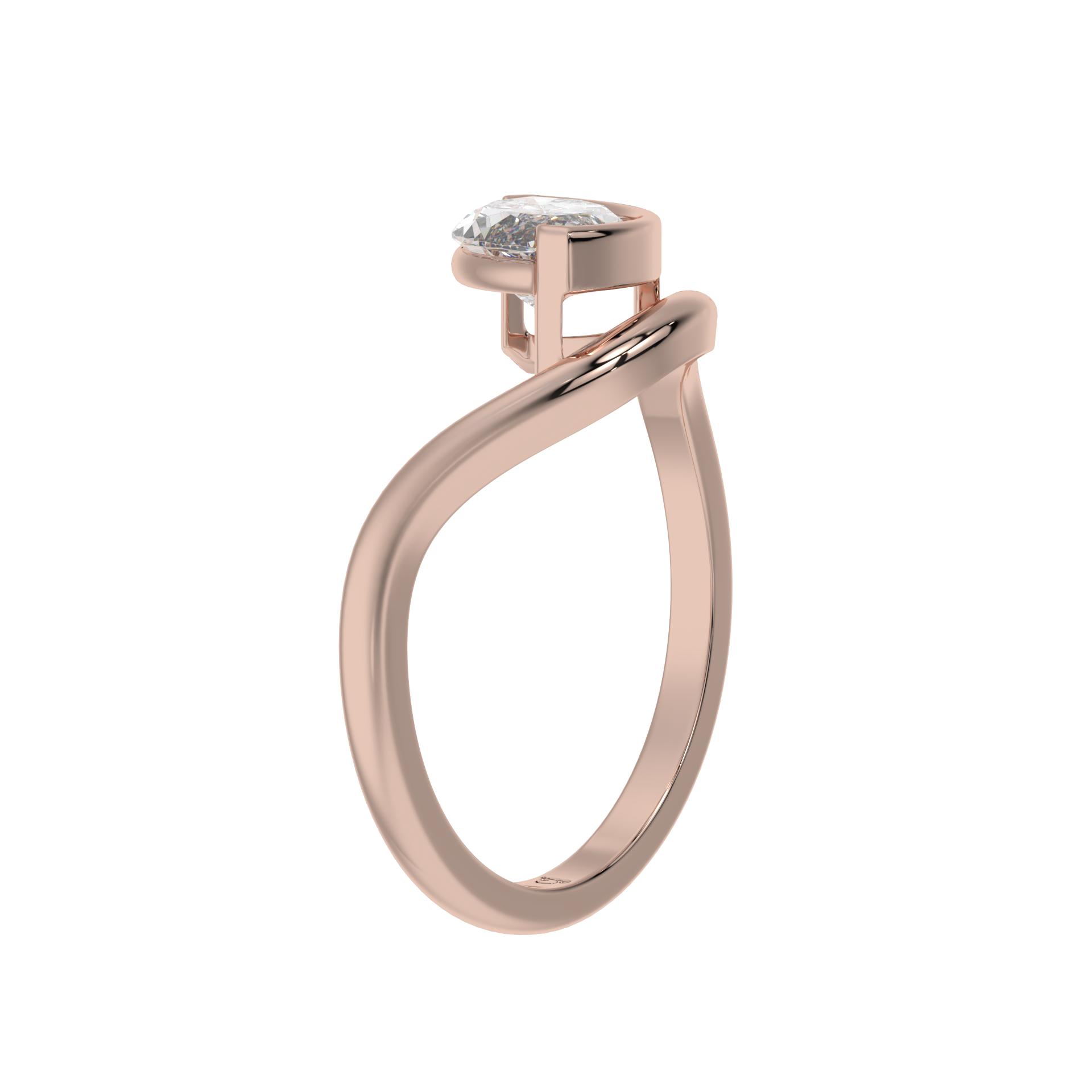 Whisper Wave Marquise Ring - Caratlink