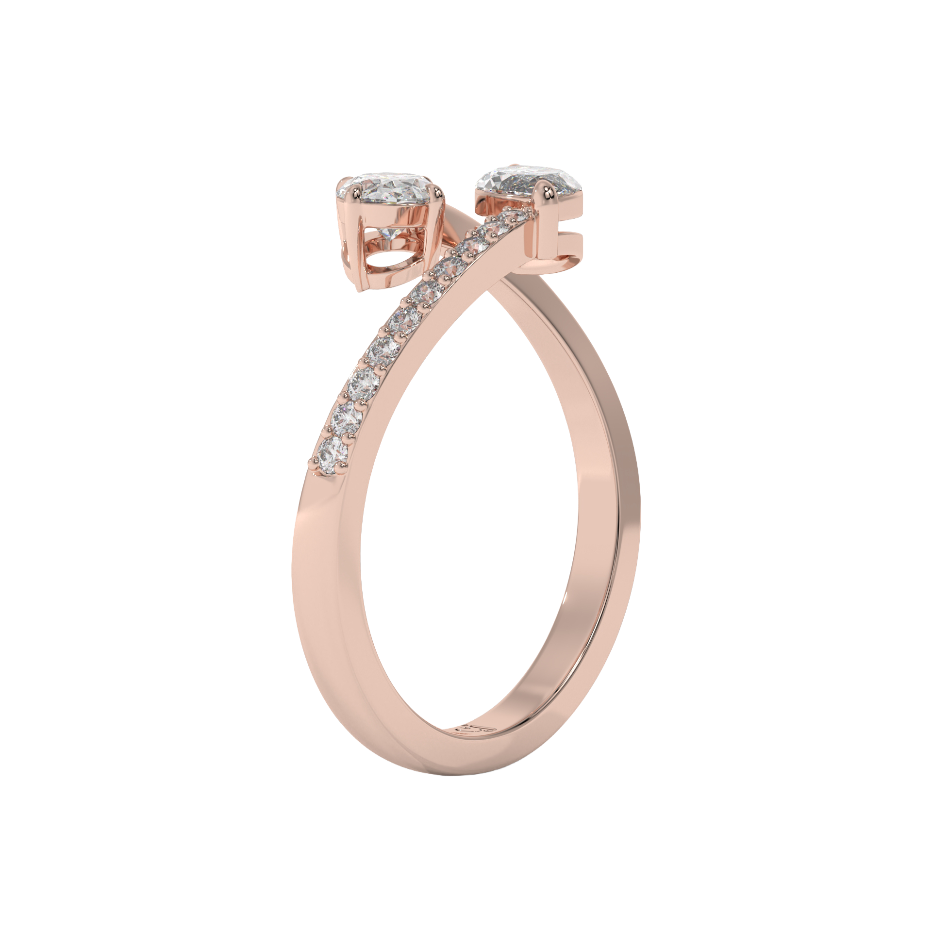 Twin Radiance Diamond Ring Caratlink