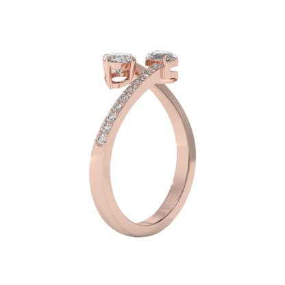 Twin Radiance Diamond Ring Caratlink