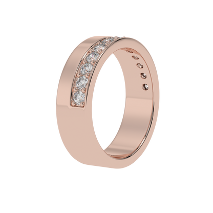 Lustro Channel Diamond Band Caratlink