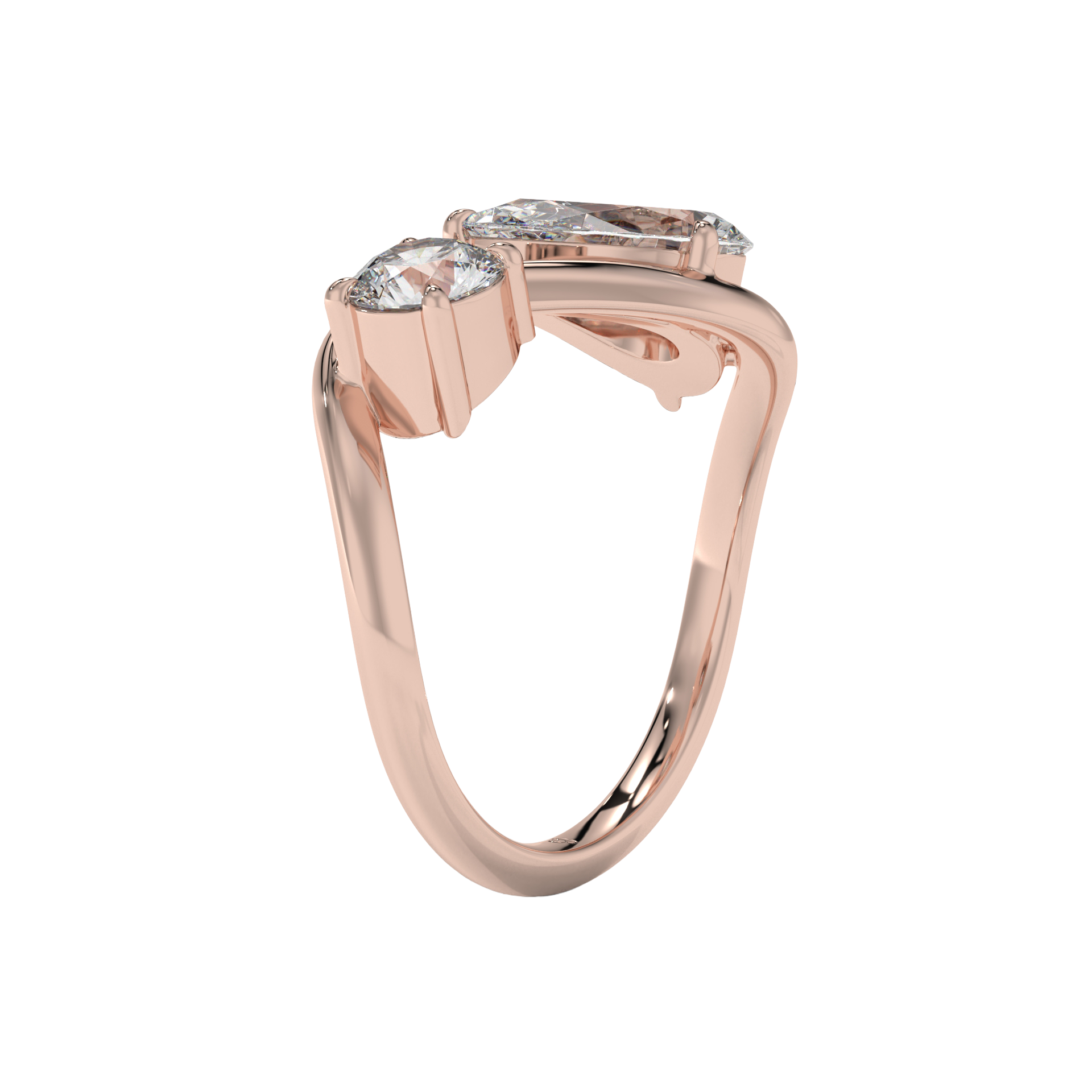 Dual Harmony Diamond Ring Caratlink