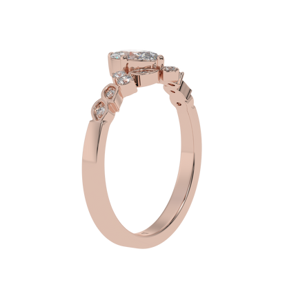 Vintage Tiara Oval Ring - Caratlink