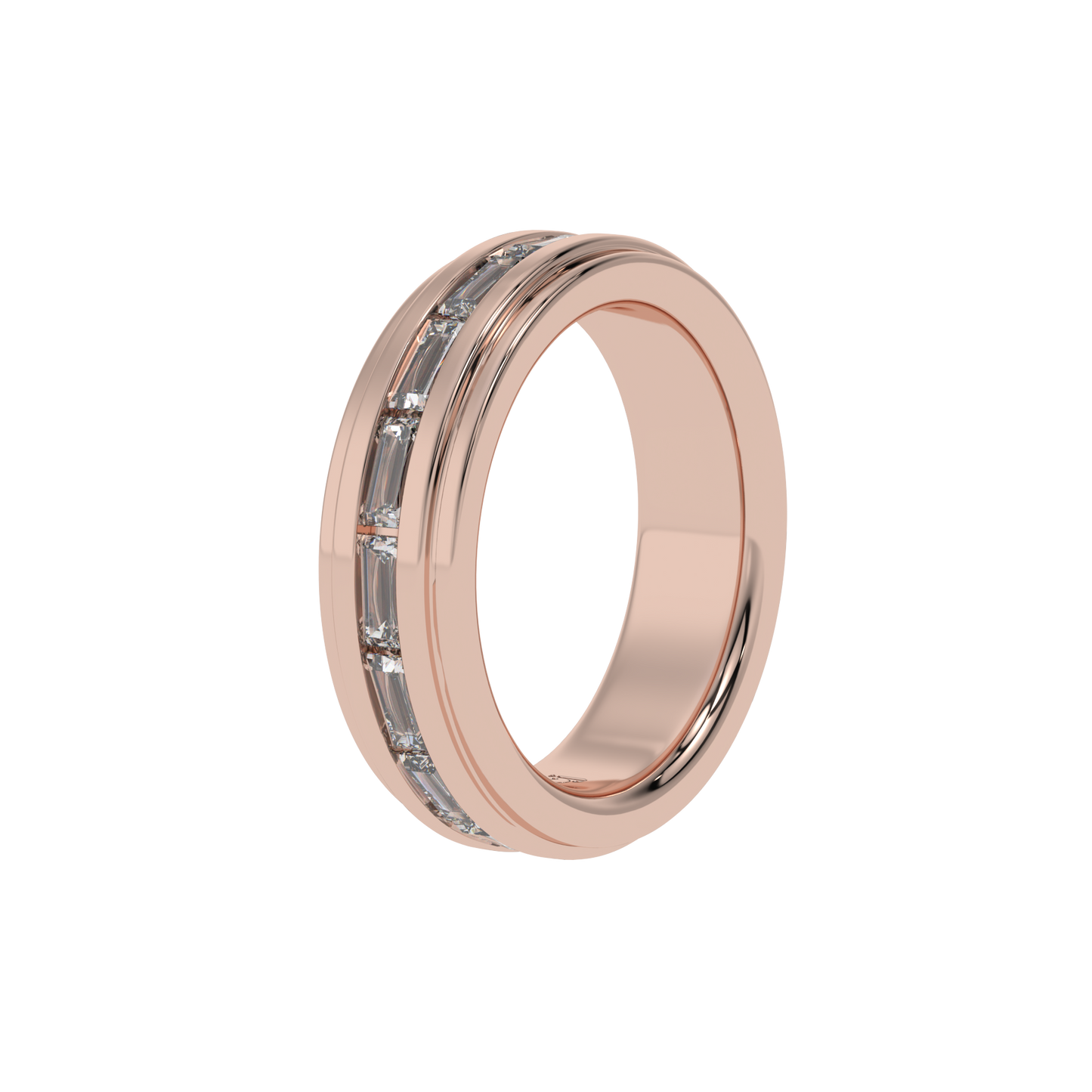 Majestic Baguette Channel Band Caratlink